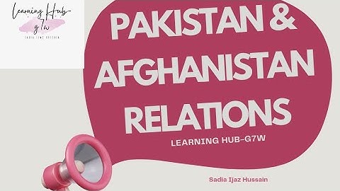 Pakistan & Afghanistan Relations: From Durand Line to Taliban Rule | CSS Exam Notes 2026/2027 CSS