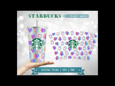 Download Full Wrap Among Us Starbucks Cup Among Us Svg Reusable Svg Png Custom Cut File Cricut Youtube SVG, PNG, EPS, DXF File