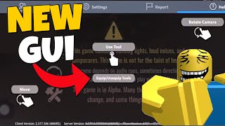 Roblox New In-Game GUI Menu