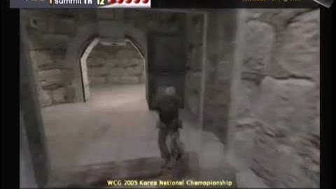 WCG 2005 KOREA NF- CS Round8 2(HD) Match: liex vs summitskynetPC