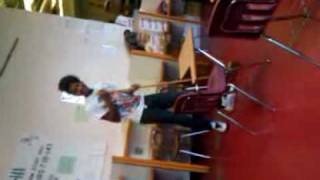 Derek dancing in inhouse BURNCOAT!