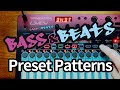LIVEN BASS&BEATS Preset Patterns