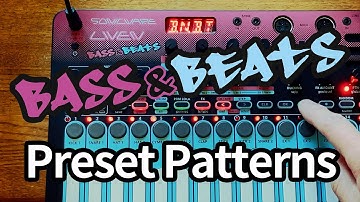 LIVEN BASS&BEATS Preset Patterns