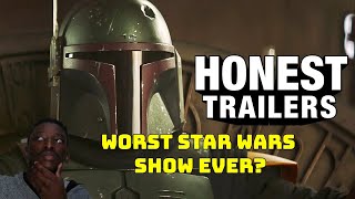 Honest Trailers | The Book of Boba Fett REACTION!!!