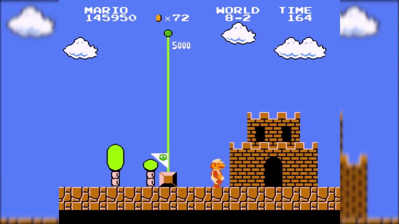 Game Play Super Mario Bros NES 1985 Vol #2 - YouTube