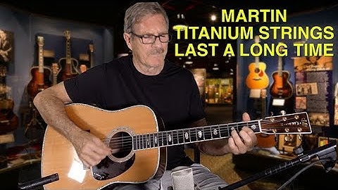 Martin Titanium Strings Won