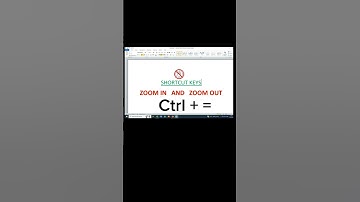 Computer Shortcut key for zoom out and zoom in #keyboard ##shortcutkeys #tricks #tending #zooming  ✅