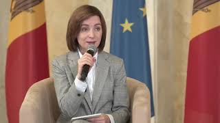 Conferință susținută de Președintele ales al Republicii Moldova, Maia Sandu - 30 noiembrie 2020