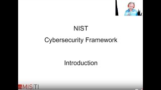 MISTI NIST Cybersecurity Framework Seminar