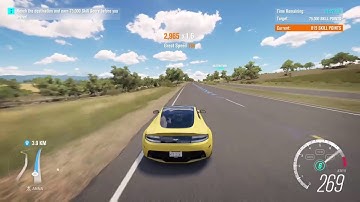 Forza Horizon 3 - Bucket List #10 75k Skill Points in a Vantage S 