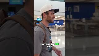 24-Hour Dunkin' Donuts: Airport Food Review! #shorts