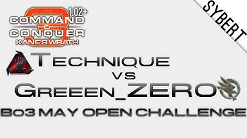 Technique[BH] vs Green_ZERO[GDI] - Bo3 May Open - Kane