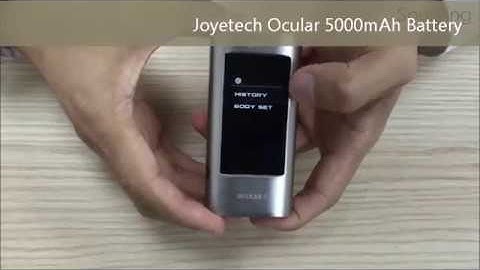 Joyetech Ocular 5000mAh E Cigarette Battery - E Cigarette Ireland