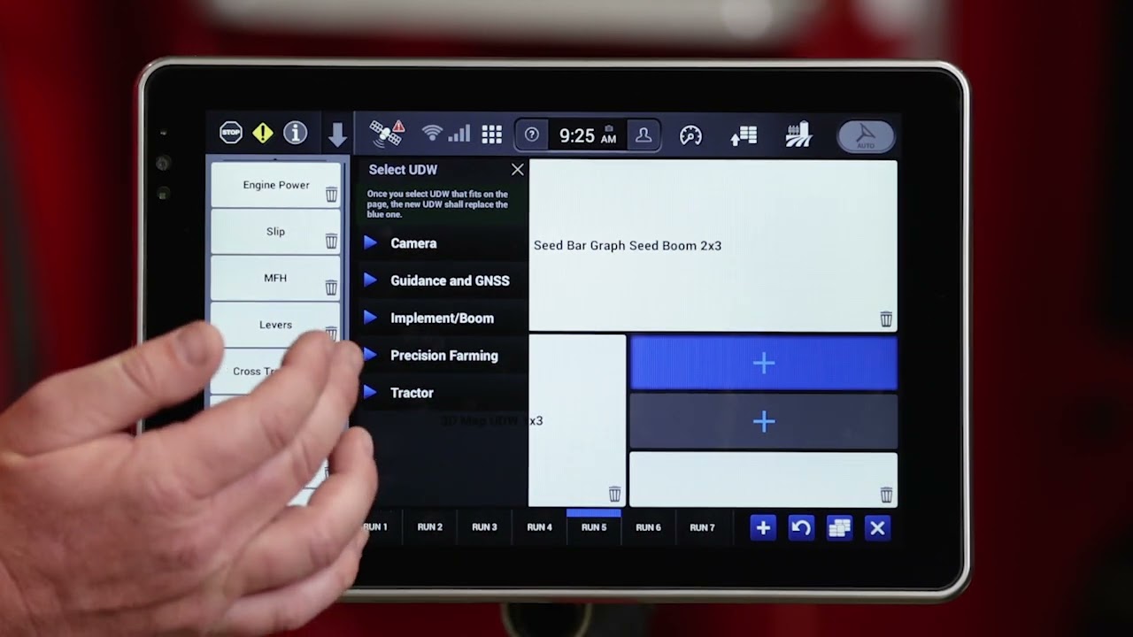 How to Customize Run Screen Layouts on a Pro 1200 Display