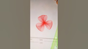 Spirograph Make 🍇🍒| #shorts #Atik_Mia_official #spirograph