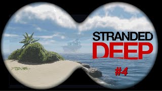 Let's explore a Aircraft Carrier in Stranded Deep #4 - Survival Game