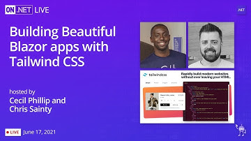 On .NET Live - Building Beautiful Blazor apps with Tailwind CSS