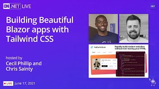 On .NET Live - Building Beautiful Blazor apps with Tailwind CSS