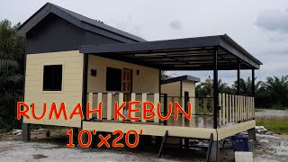 RUMAH KEBUN 10'x20' || The Garden Cottage