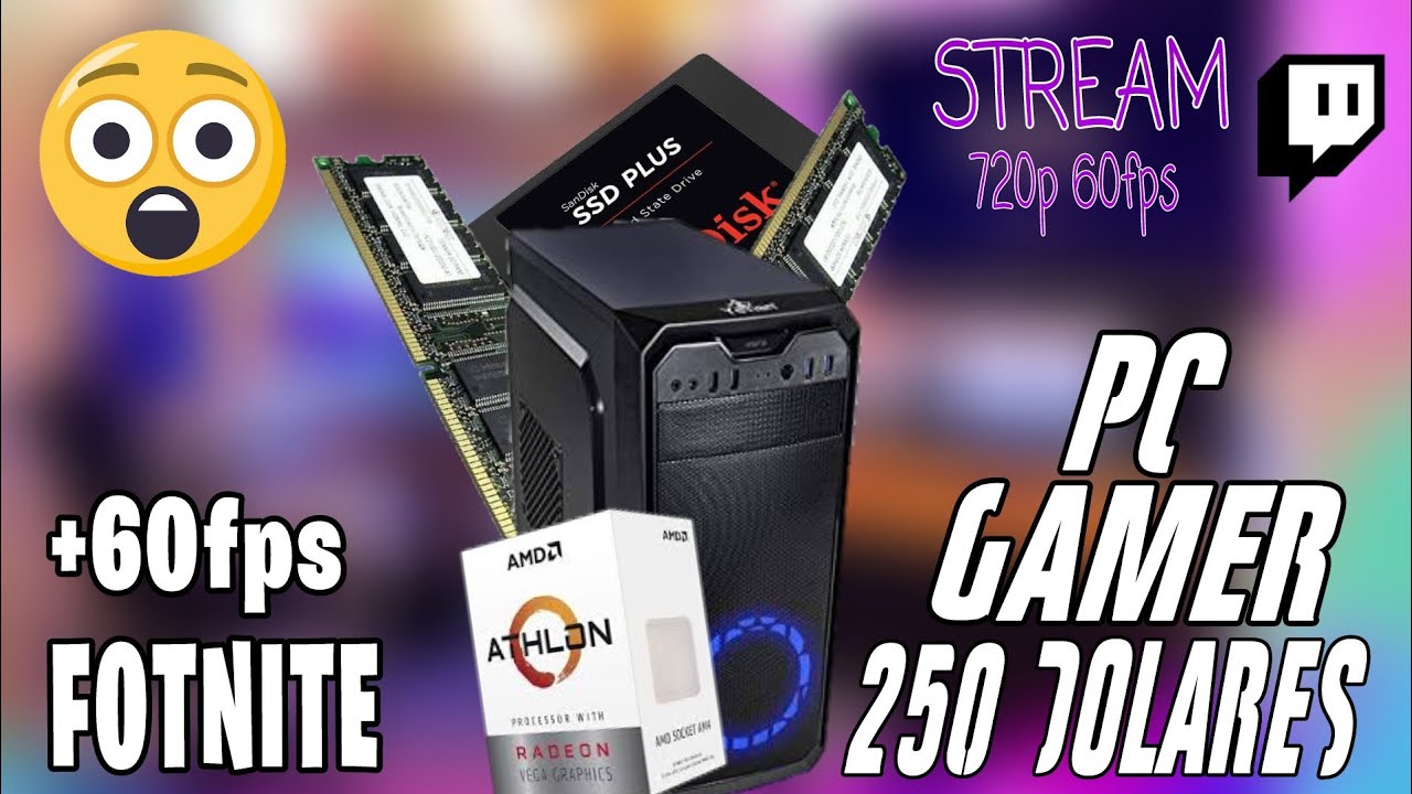 ASÍ SE HACE STREAM CON EL ATHLON 3000G