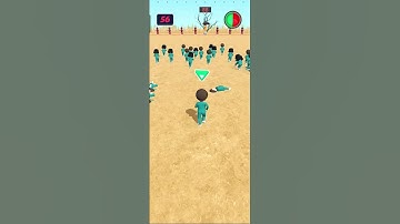 part 🚷💔😭 squid game 3D play with solo player k sniper challenge #squidgame #viral #shorts #jondada