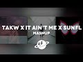 Sunflower x Takeaway x It Ain't Me [Mashup] - The Chainsmokers, Illenium, Post Malone, Kygo