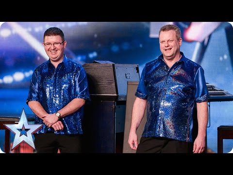 Organ duo Tony and Andrew try to raise the roof | Audition Week 1 | Britain's Got Talent 2015