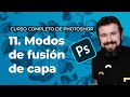 Modos de fusión de capa - Curso Completo de Adobe Photoshop 2020 en Español (11/40)