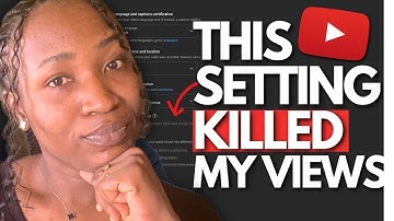 (WARNING) Don’t Turn off this YouTube setting,(it will kill your views)#seo #youtubesetting2025