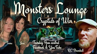 Cryptids of War with RC Bramhall- Monsters Lounge Podcast