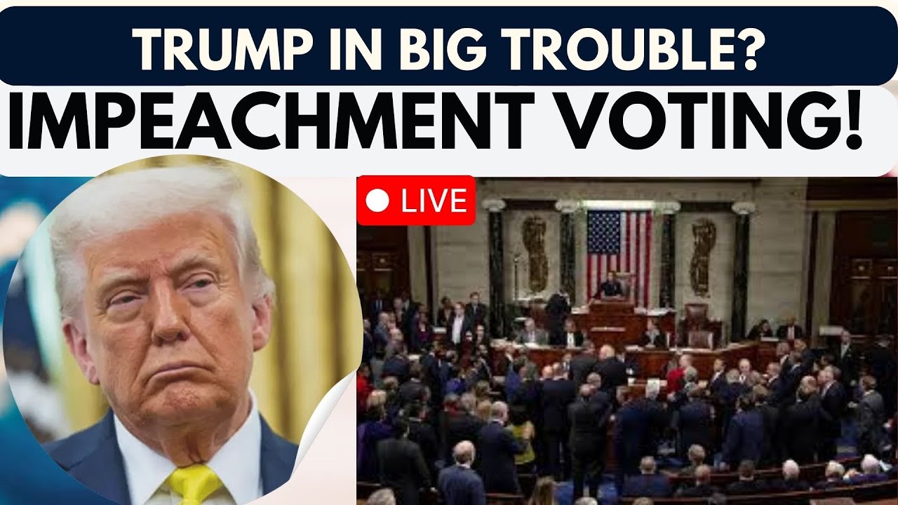 TRUMP IMPEACHMENT LIVE: House Votes on Historic Articles – What Happens Next for US Politics?