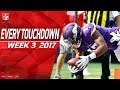 Every Touchdown from Week 3 | 2017 NFL Highlights