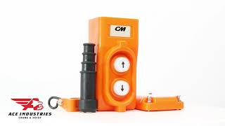 CM PENDANT CONTROL STATION (TWO BUTTON) 24652