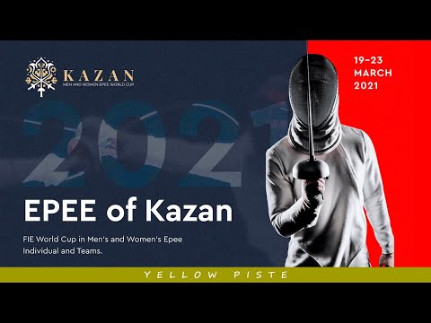 Kazan 2021 Epee Individual World Cup - Piste Yellow