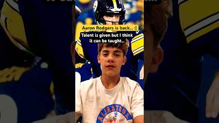 Is the Rodgers news good or bad??? #sports #sport #football #americanfootball #nfl #steelers #shorts