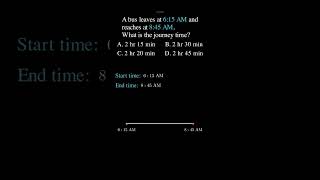 Celebrity Math Olympiad Class 6 | Bus Journey Time Problem Net Worth