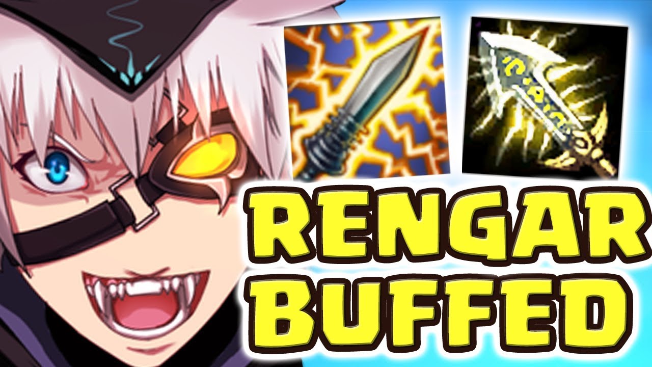 HAS RIOT GONE TOO FAR ?? UNOFFICIAL 1v5 PENTAKILL (100% CRIT BUFFED RENGAR JUNGLE) BEST 1-SHOT BUILD