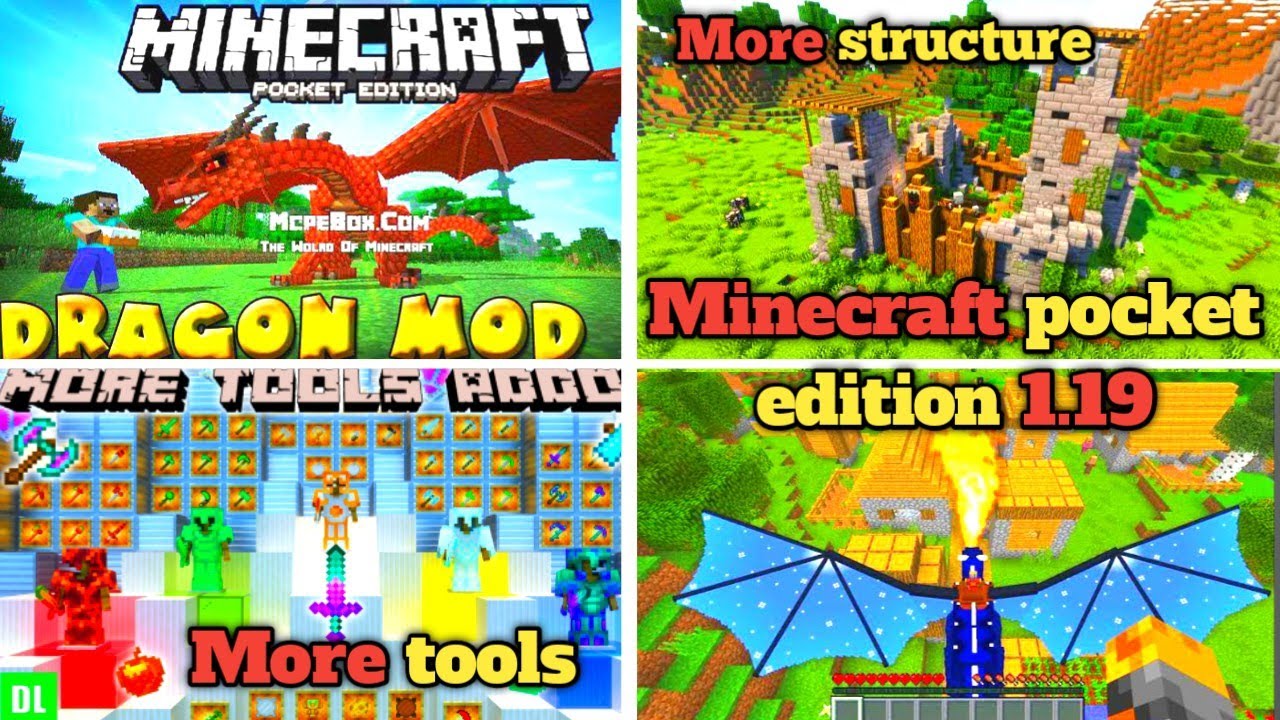 Dragon mod for minecraft pocket edition 1.19 // Minecraft dragon mod for pe 1.19, 1.19.40, 1.19.