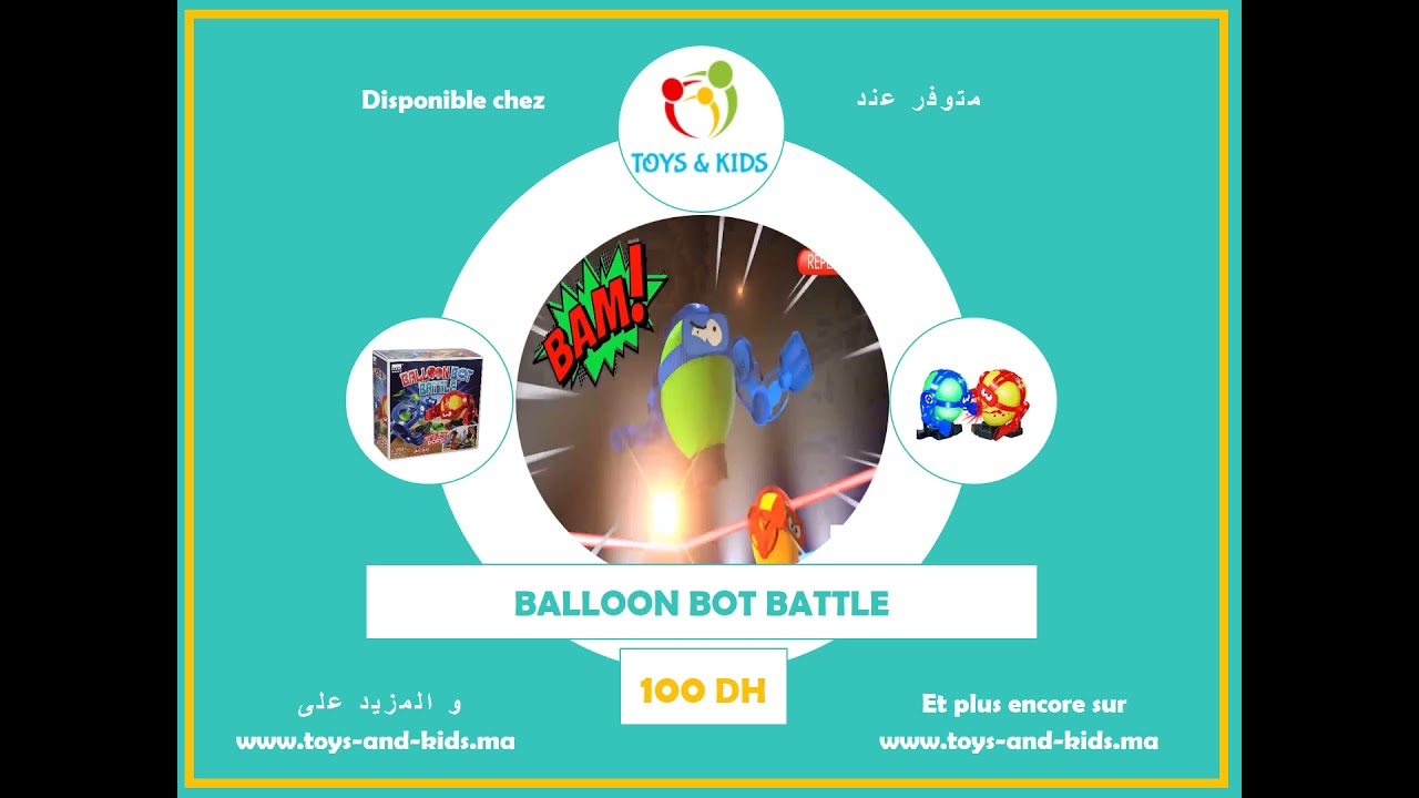 video BALLON BOT BATTLE
