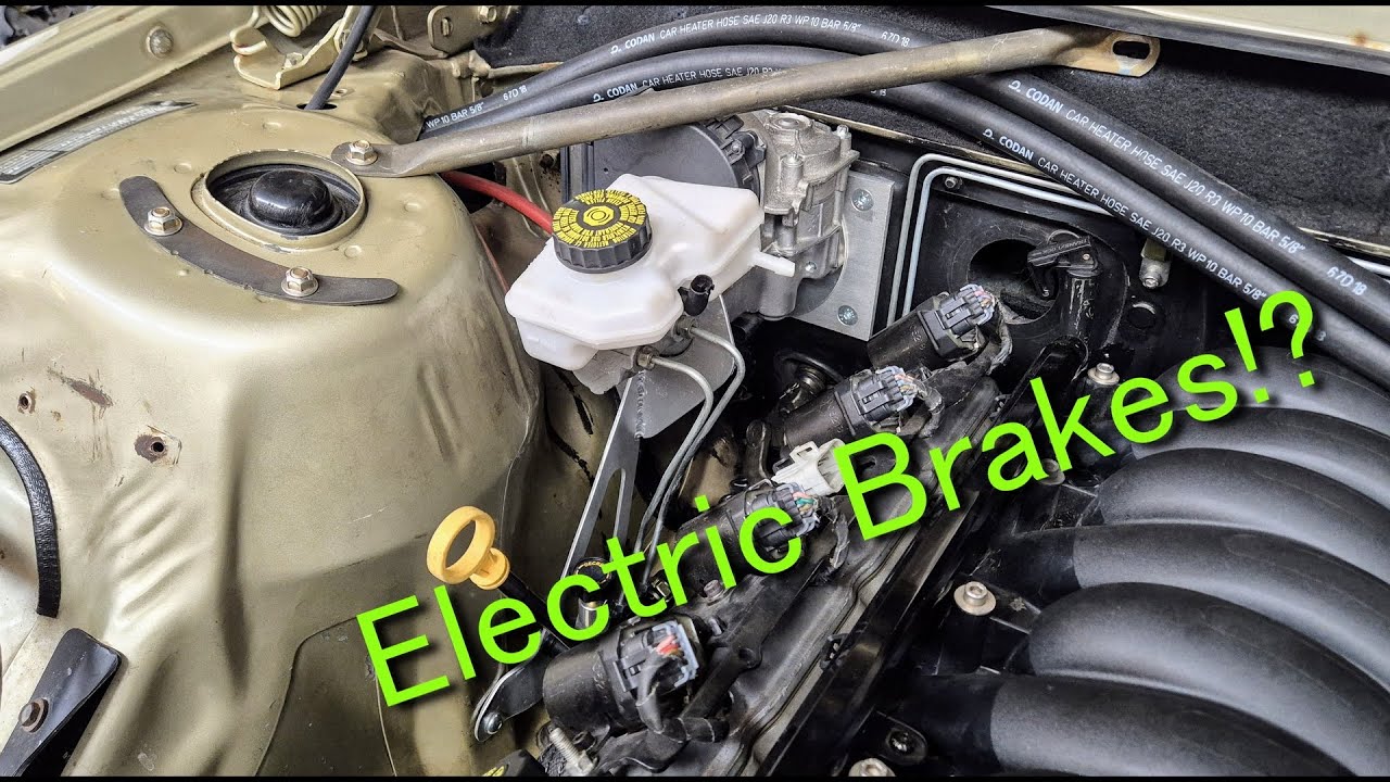 У моей Volvo 240 теперь шикарные тормоза! Электрический усилитель тормозов.