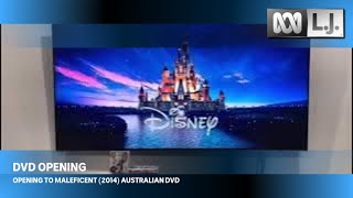 Opening to Maleficent (2014) Australian DVD