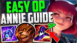 ANNIE IS THE #1 MID LANER AGAIN!  How to Play Annie Mid & CARRY! - League of Legends