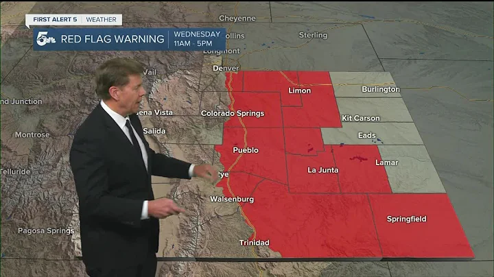 HIgh fire danger Wednesday with high winds and low humidity