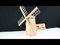 How to Make a Windmill Cardboard - DIY Windmill