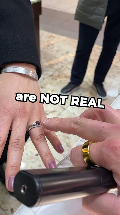 Customer will DIVORCE Husband If Her Engagement Ring is FAKE!