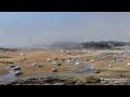 Timelapse brume de mer et mare  sea smoke and tide  saint briac bretagne france