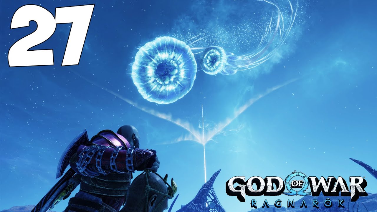 God of War: Ragnarök PS5 60fps. Прохождение. Часть 27 (Хафгуфы дали потомство)