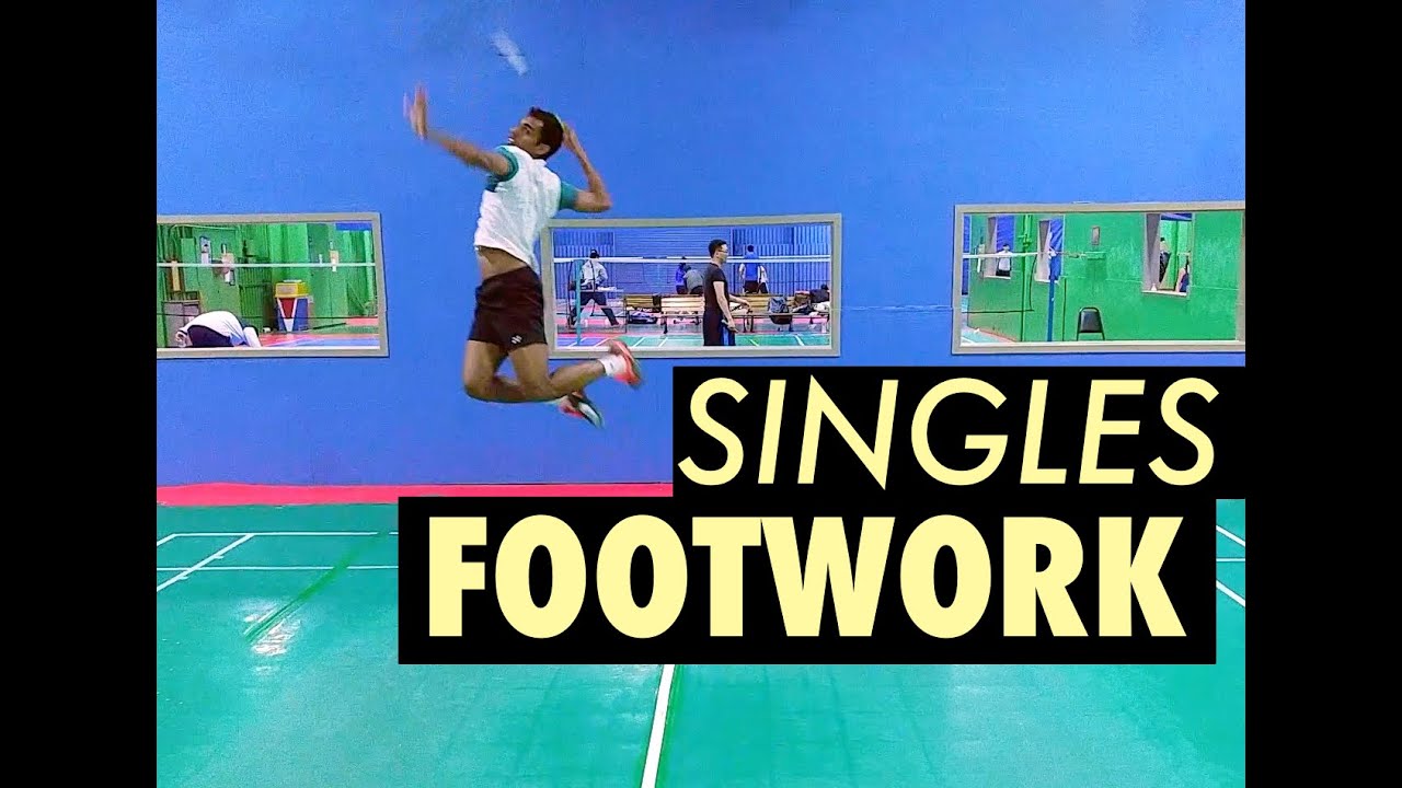 Badminton Singles Advanced Footwork Training