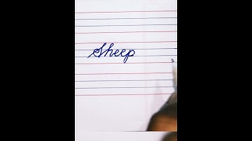 Cursive writing for beginners #shortsfeed #shortsviral #ytshorts