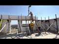 ICF Main Floor concrete Pour Progress.  Custom House Build.